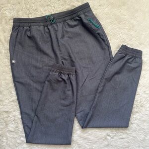 Figs Scrub Pants Joggers Elastic Waist W20SW2030 Gray Sz XS
